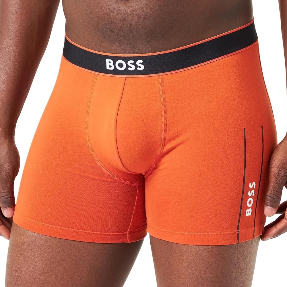 Hugo Boss Men's Boss Organic Cotton Boxer Brief Underwear Size XL NEW